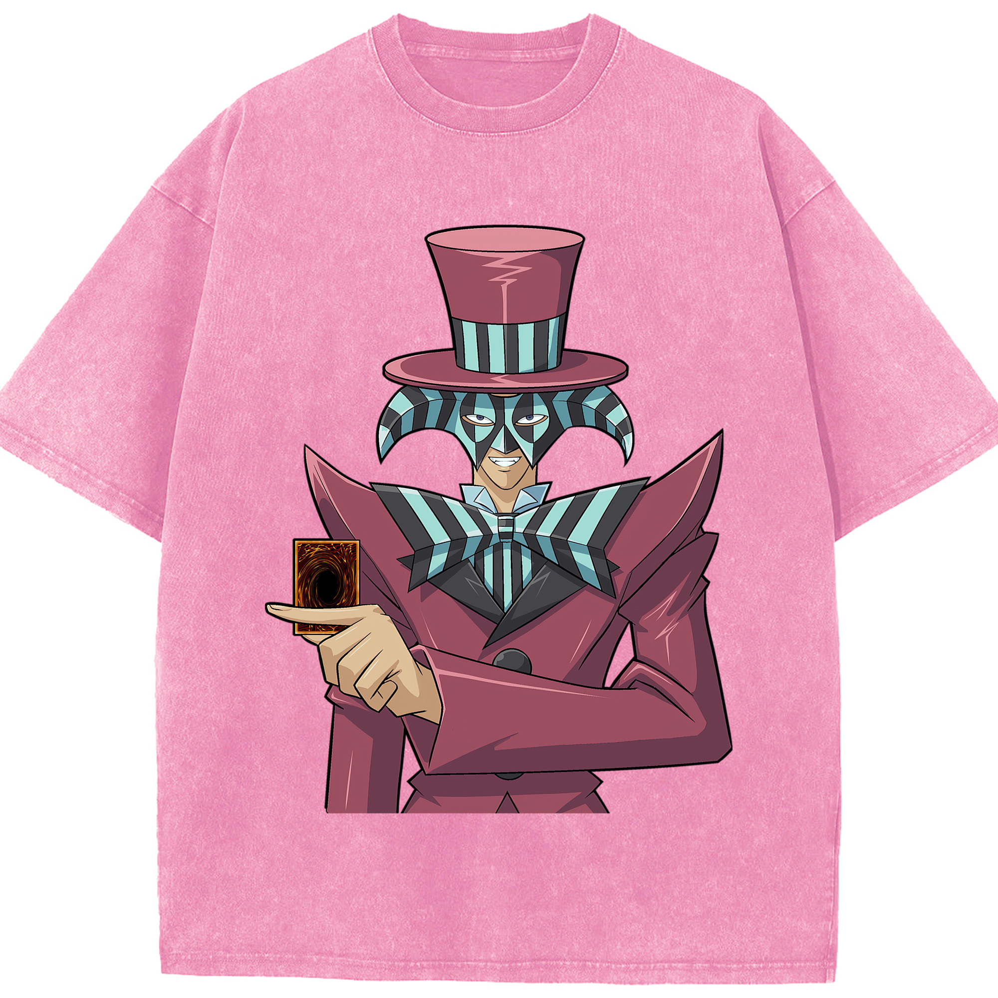 （画像用） 遊☆戯☆王 Yu-Gi-Oh! 綿100% ヴィンテージ風 半袖Tシャツ（フロントプリント）